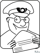 postman Coloring Pages To Print